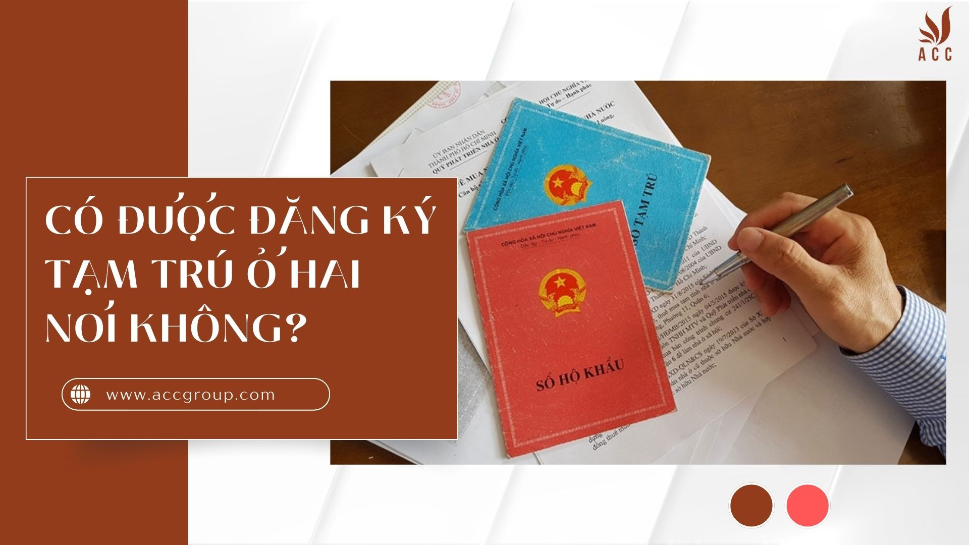 Có được đăng ký tạm trú ở hai nơi không?