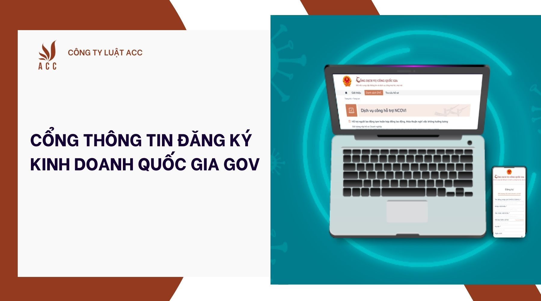 Cổng thông tin đăng ký kinh doanh quốc gia gov.vn
