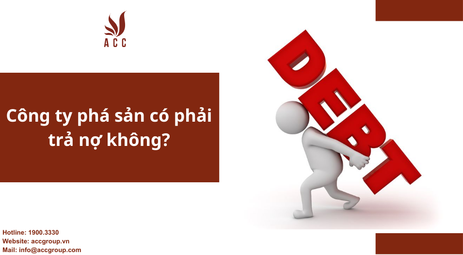 Công ty phá sản có phải trả nợ không?