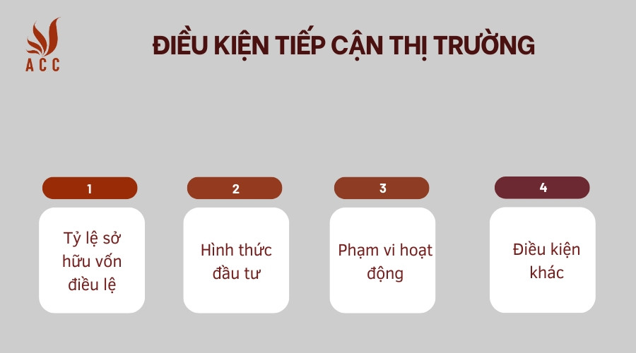  Điều kiện tiếp cận thị trường