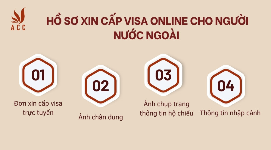 Hồ sơ xin cấp visa online cho người nước ngoài 