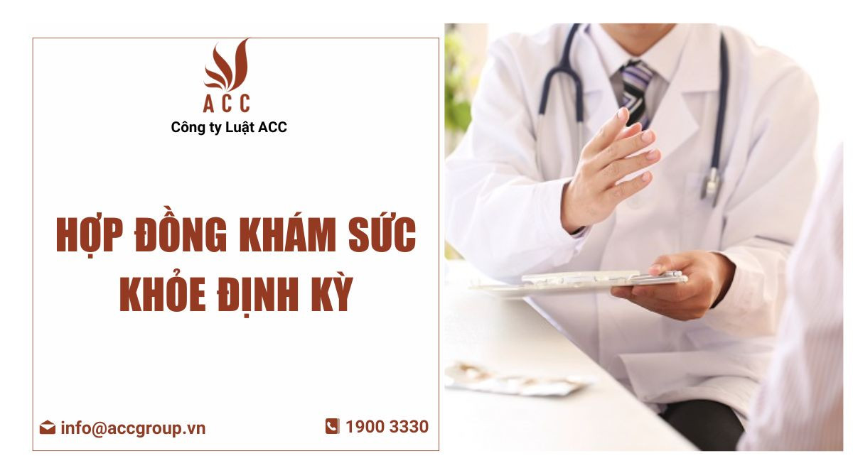 Hợp đồng khám sức khỏe định kỳ