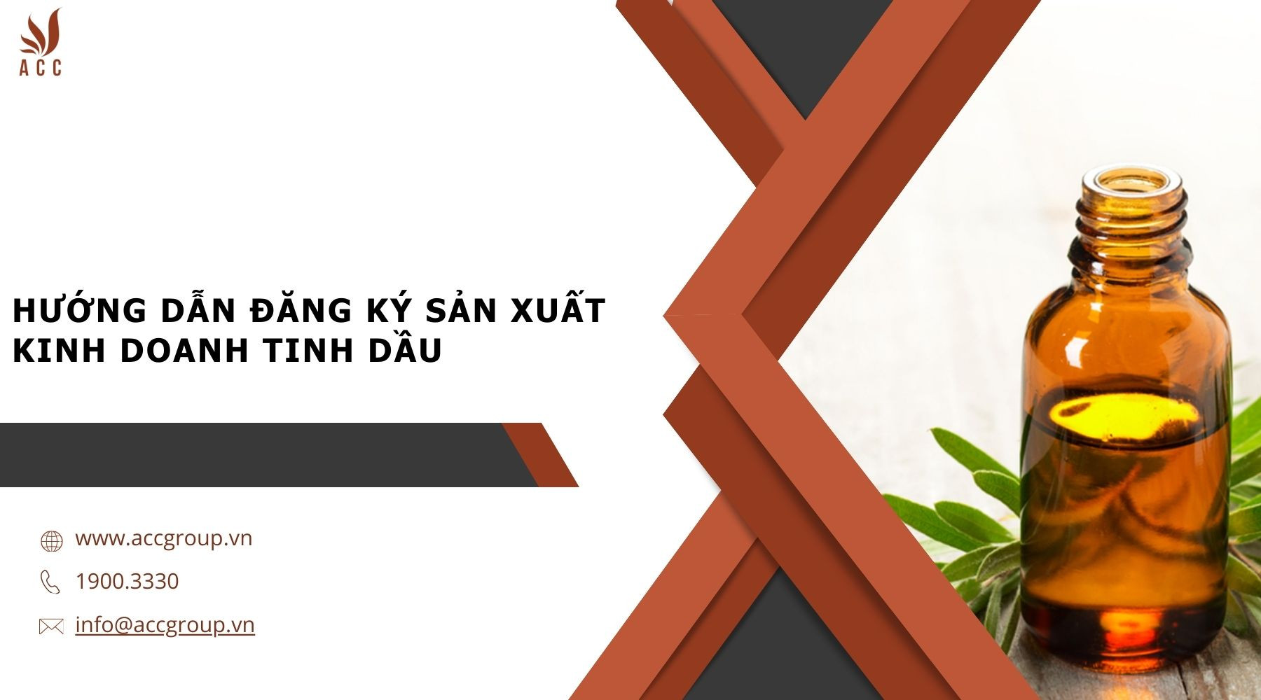 Hướng dẫn đăng ký sản xuất kinh doanh tinh dầu
