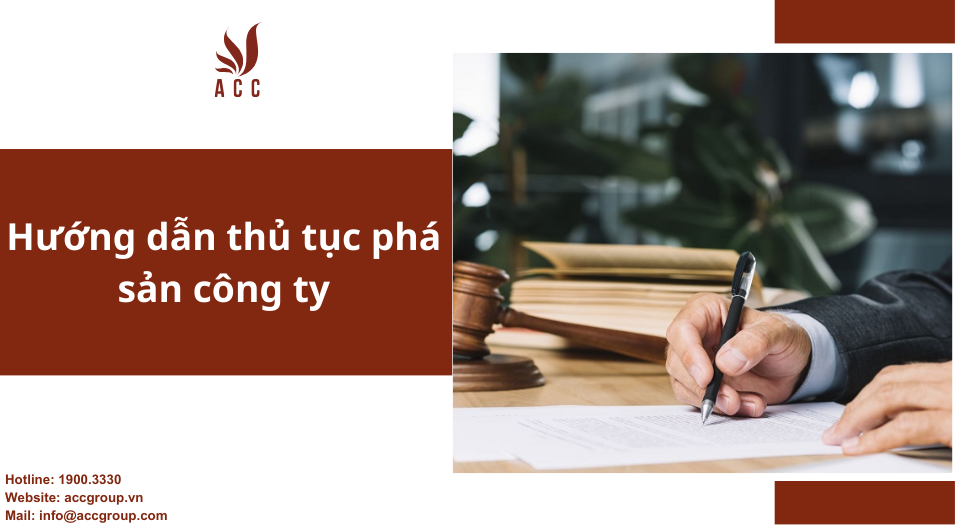 Hướng dẫn thủ tục phá sản công ty