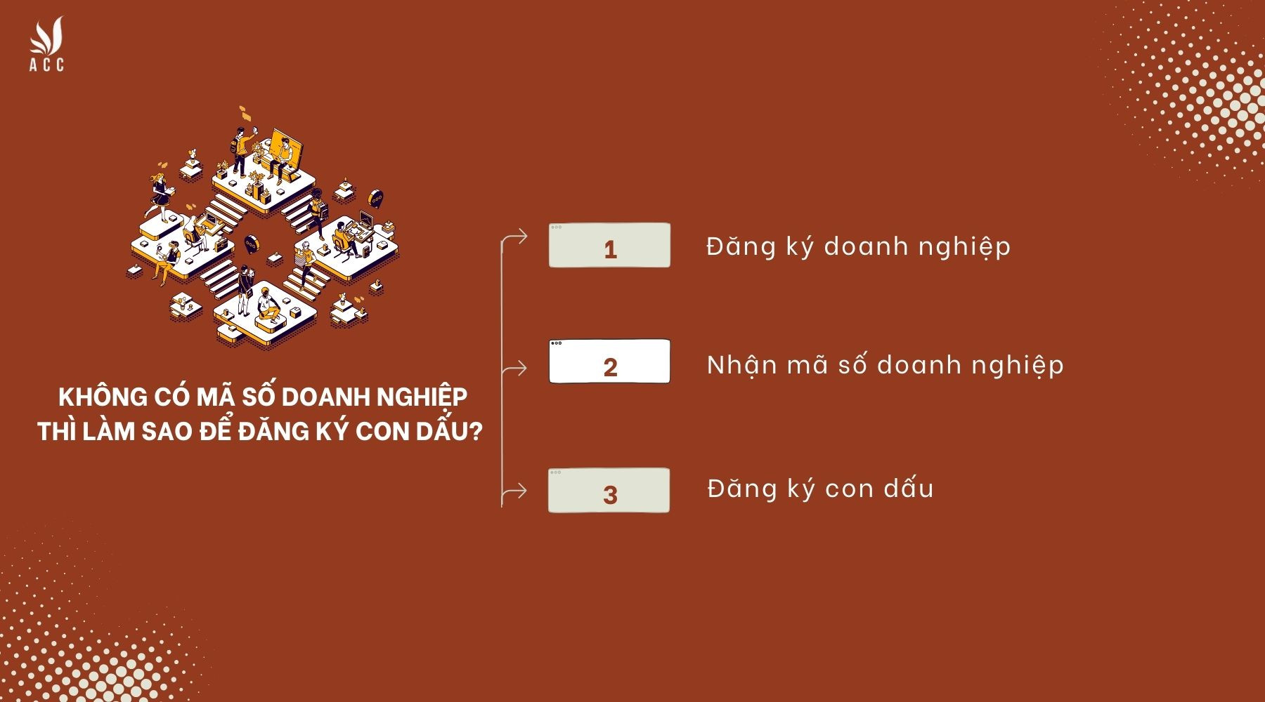 Không có mã số doanh nghiệp thì làm sao để đăng ký con dấu?