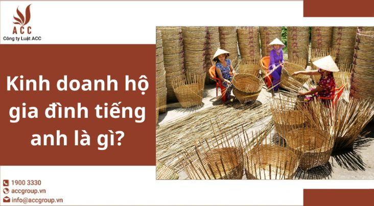 Kinh doanh hộ gia đình tiếng anh là gì?