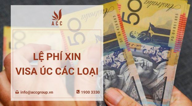 Lệ phí xin visa Úc các loại