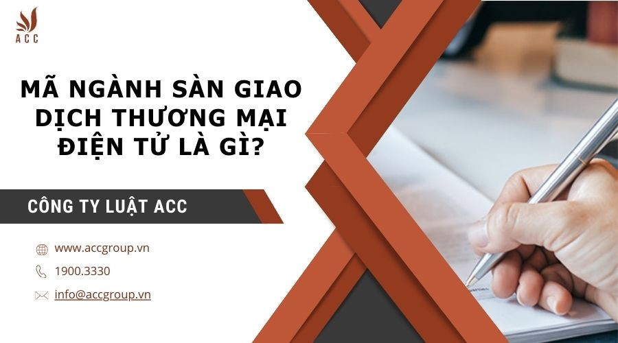 ma-nganh-san-giao-dich-thuong-mai-dien-tu-la-gi