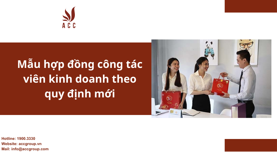 Mẫu hợp đồng công tác viên kinh doanh theo quy định mới