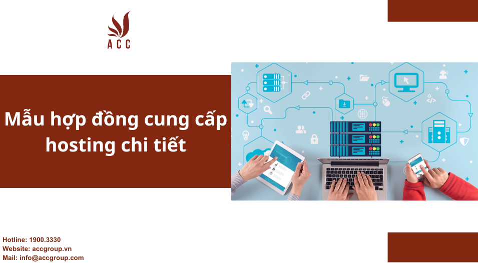 Mẫu hợp đồng cung cấp hosting chi tiết
