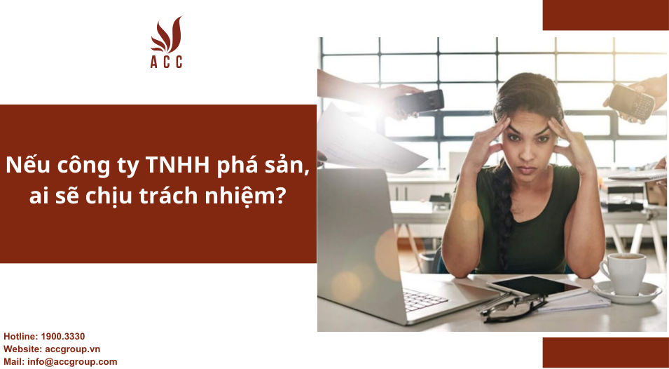 Nếu công ty TNHH phá sản, ai sẽ chịu trách nhiệm?