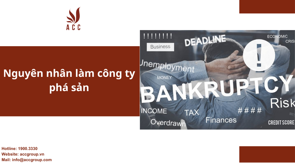 Nguyên nhân làm công ty phá sản