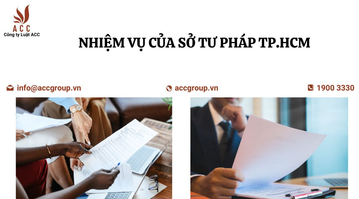 Nhiệm vụ của Sở tư pháp TP.HCM