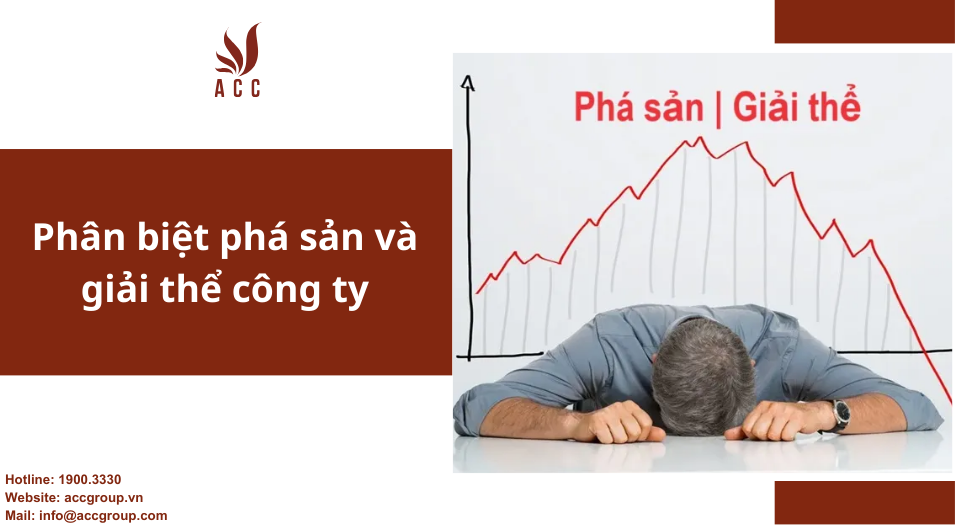 Phân biệt phá sản và giải thể công ty