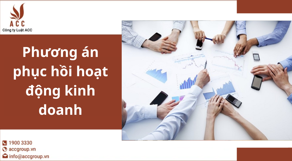 Phương án phục hồi hoạt động kinh doanh