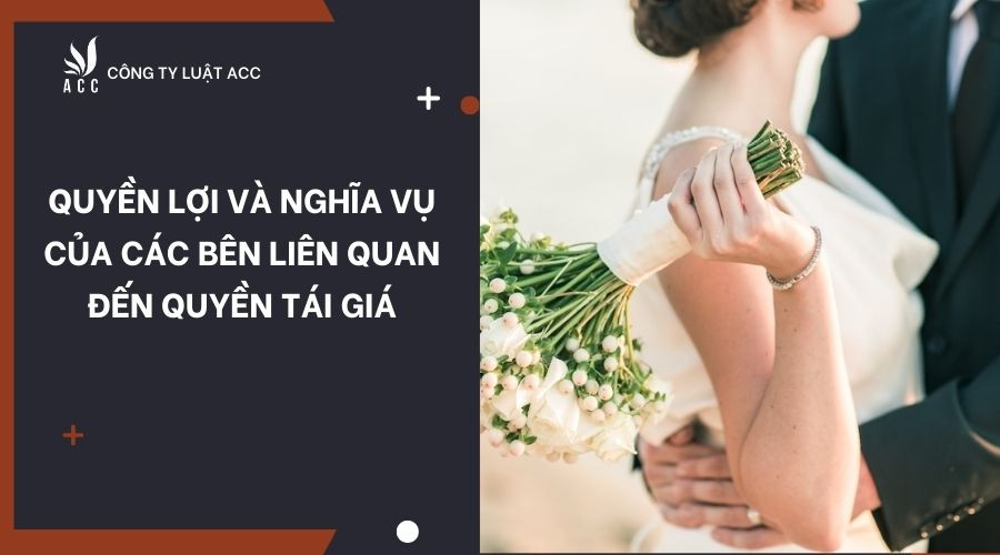 Quyền lợi và nghĩa vụ của các bên liên quan đến quyền tái giá được định nghĩa như thế nào