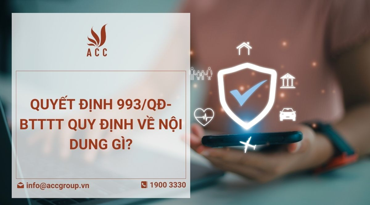Quyết định 993QĐ-BTTTT quy định về nội dung gì
