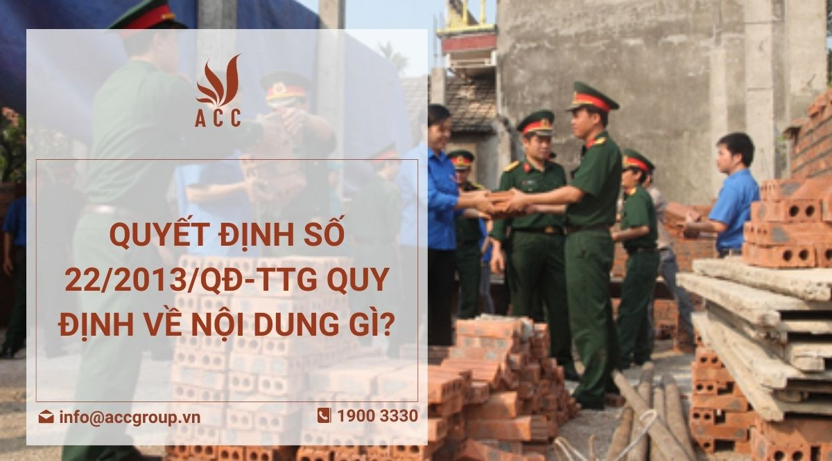Quyết định số 222013QĐ-TTg quy định về nội dung gì