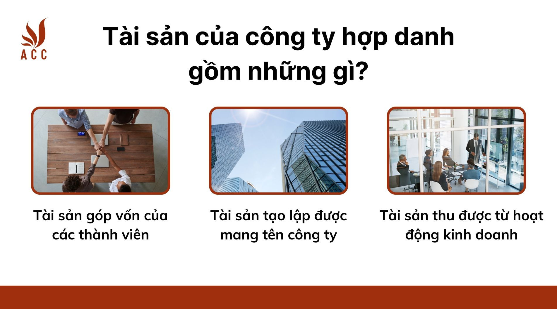  Tài sản của công ty hợp danh gồm những gì?