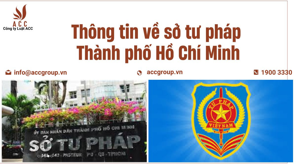 Thông tin về sở tư pháp Thành phố Hồ Chí Minh