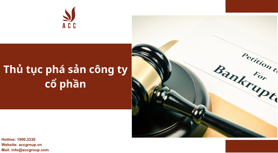 Thủ tục phá sản công ty cổ phần