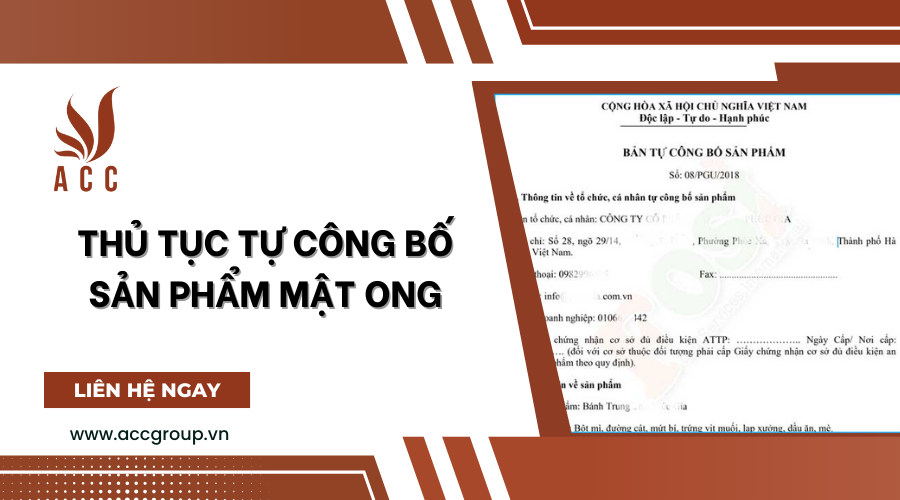 Thủ tục tự công bố sản phẩm mật ong [Chi tiết nhất]