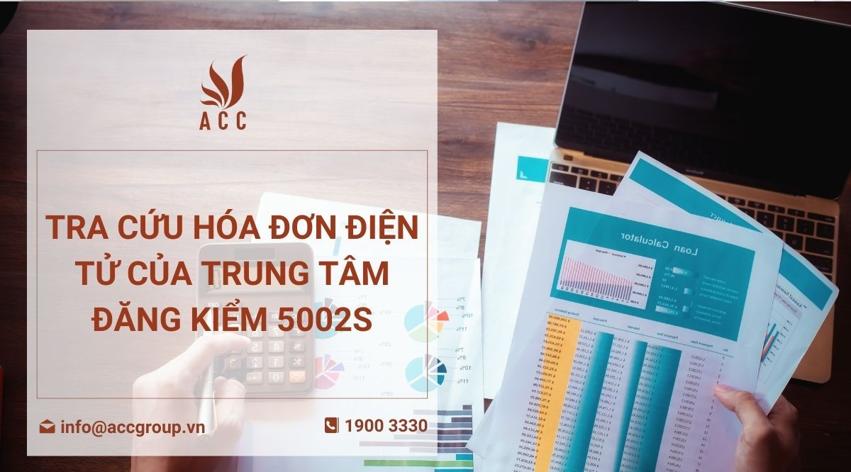 Tra cứu hóa đơn điện tử của trung tâm đăng kiểm 5002S