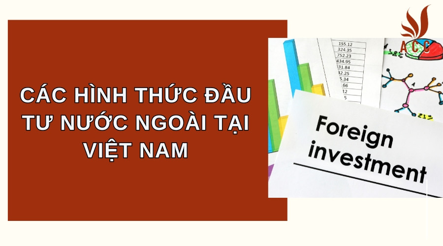 Các hình thức đầu tư nước ngoài tại Việt Nam