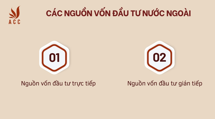 Các nguồn vốn đầu tư nước ngoài