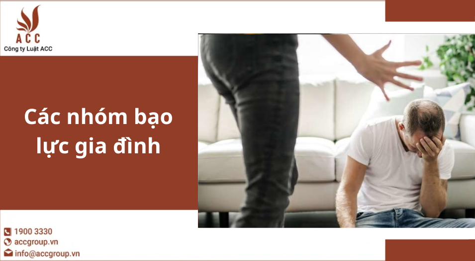 Các nhóm bạo lực gia đình