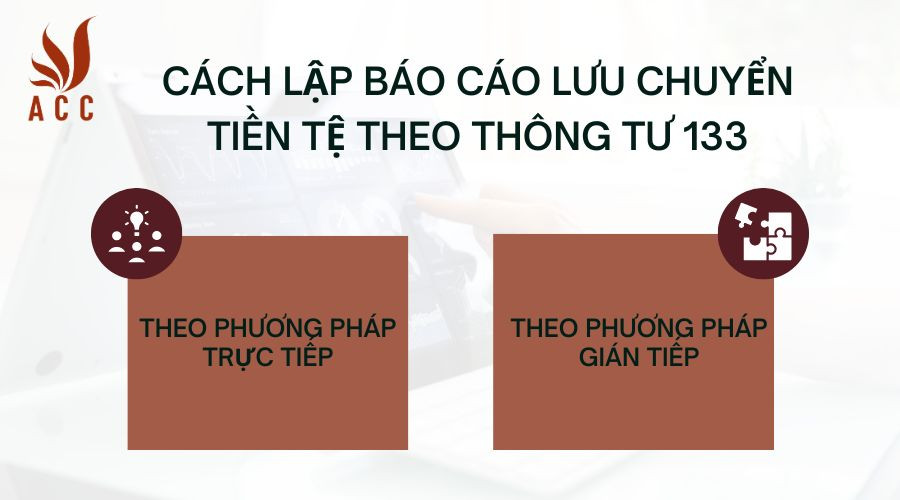 Cách lập báo cáo lưu chuyển tiền tệ theo thông tư 133