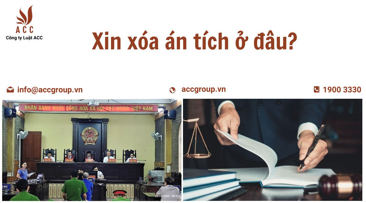 Xin xóa án tích ở đâu?