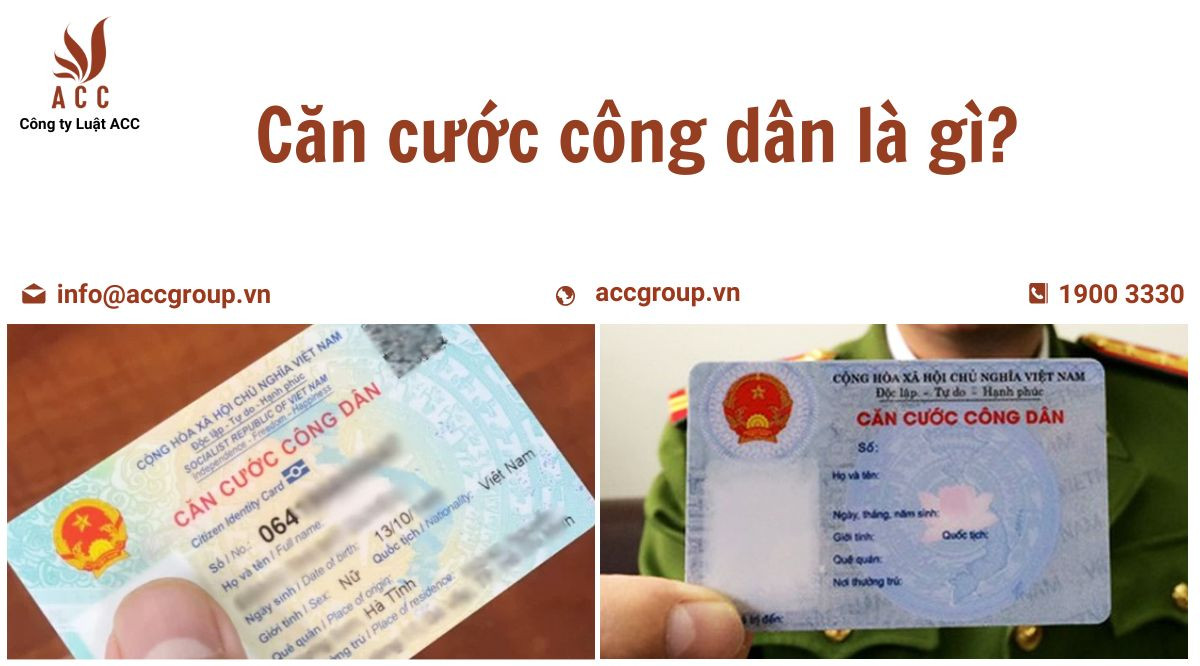 Căn cước công dân là gì?