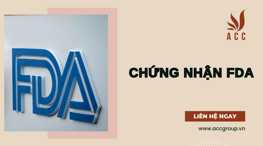 Chứng Nhận FDA