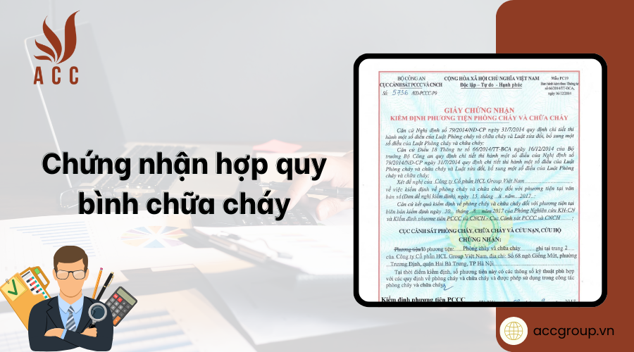 Chứng nhận hợp quy bình chữa cháy