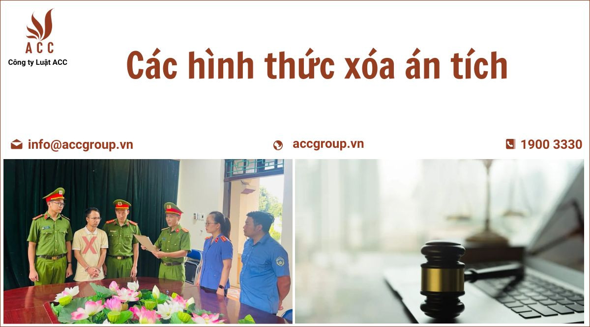 Các hình thức xóa án tích
