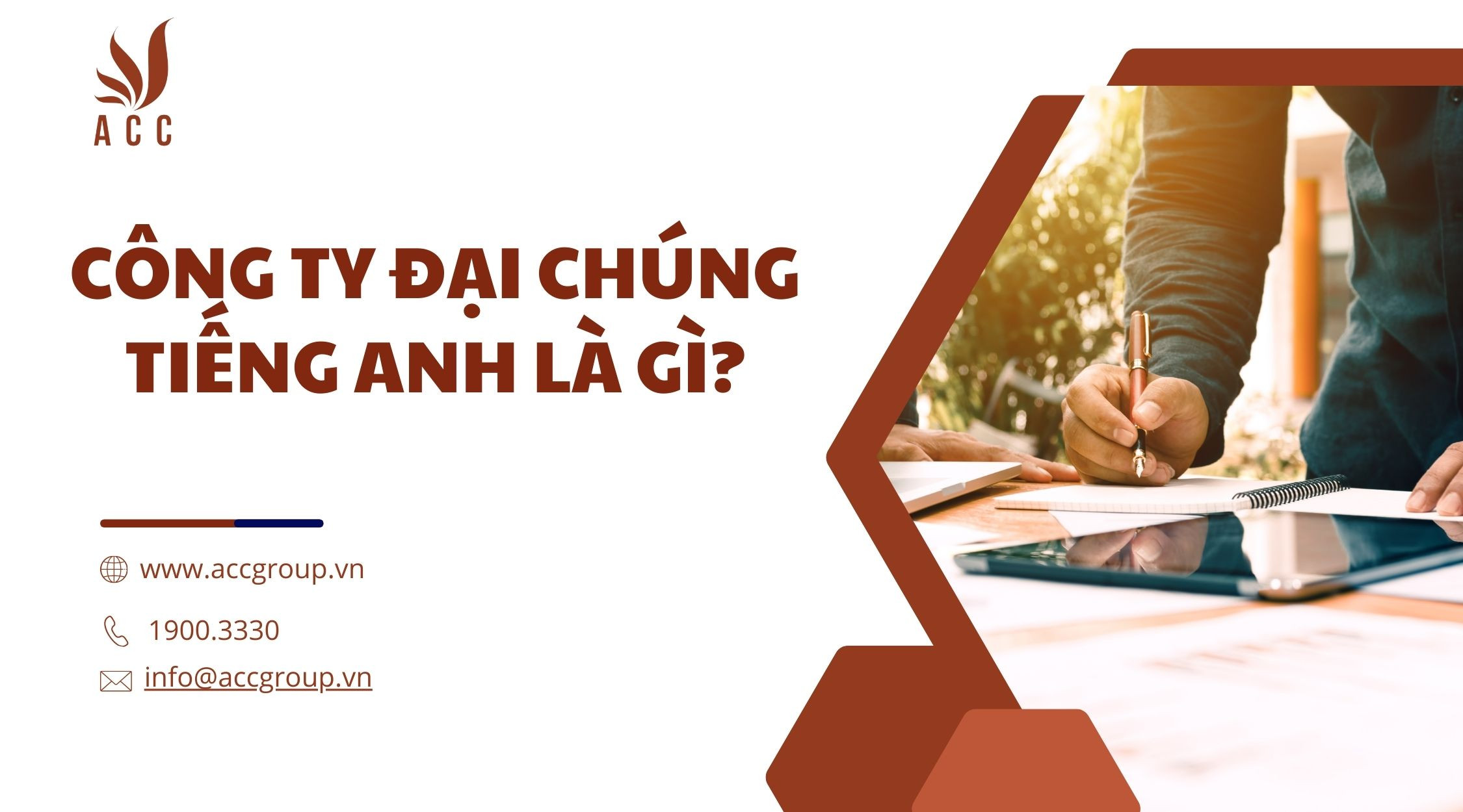 Công ty đại chúng tiếng anh là gì?
