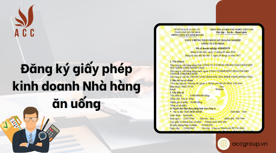 Đăng ký giấy phép kinh doanh Nhà hàng ăn uống [Chi tiết]