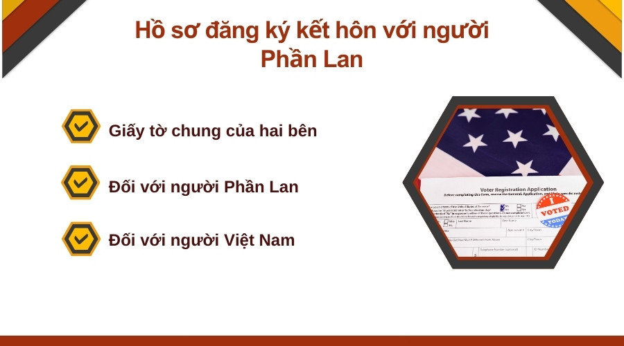 Hồ sơ đăng ký kết hôn với người Phần Lan