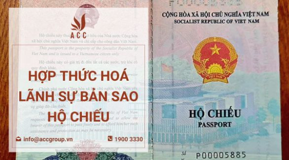 Hợp thức hoá lãnh sự bản sao hộ chiếu