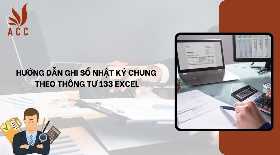 Hướng dẫn ghi sổ nhật ký chung theo thông tư 133 Excel