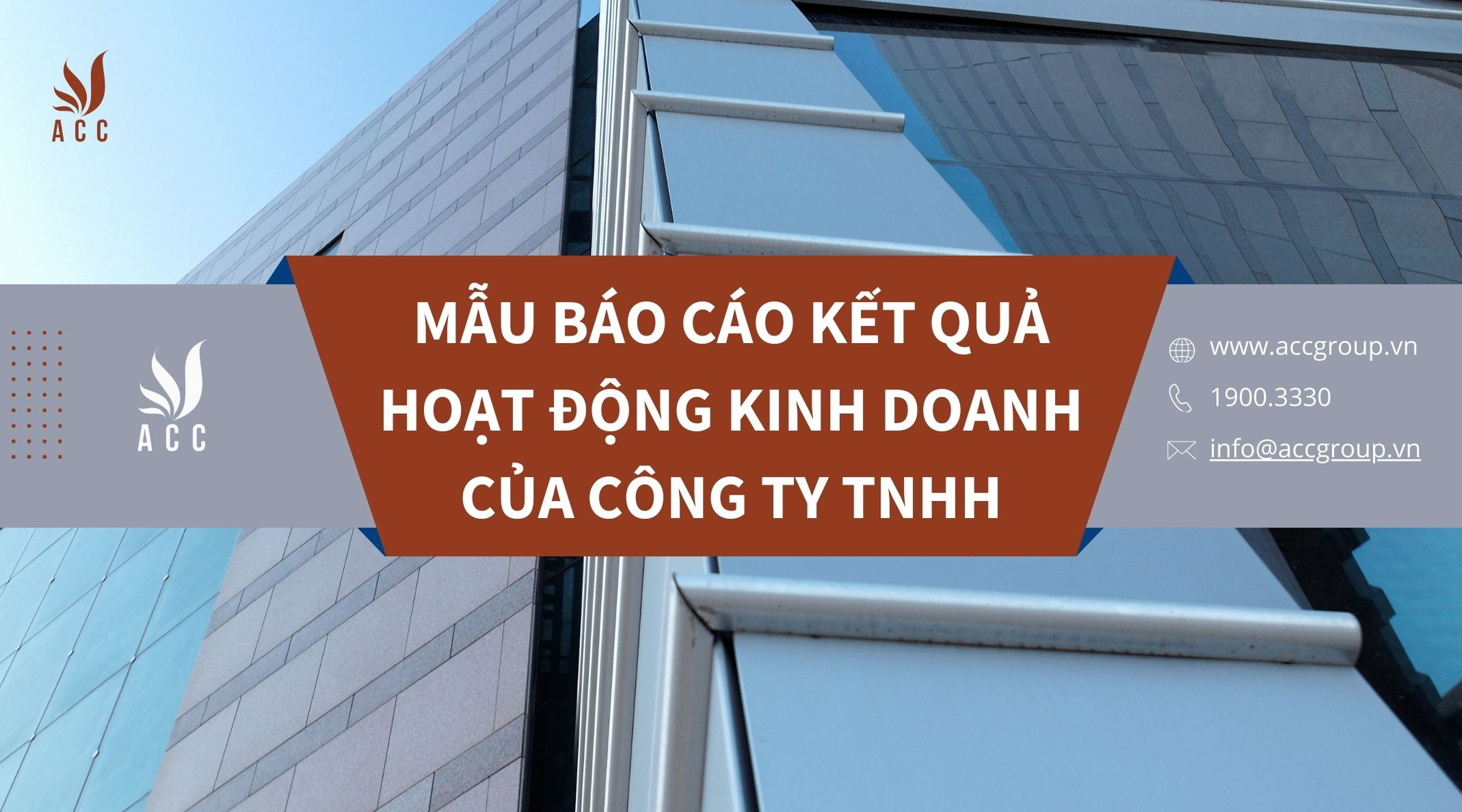 Mẫu báo cáo kết quả hoạt động kinh của công ty TNHH