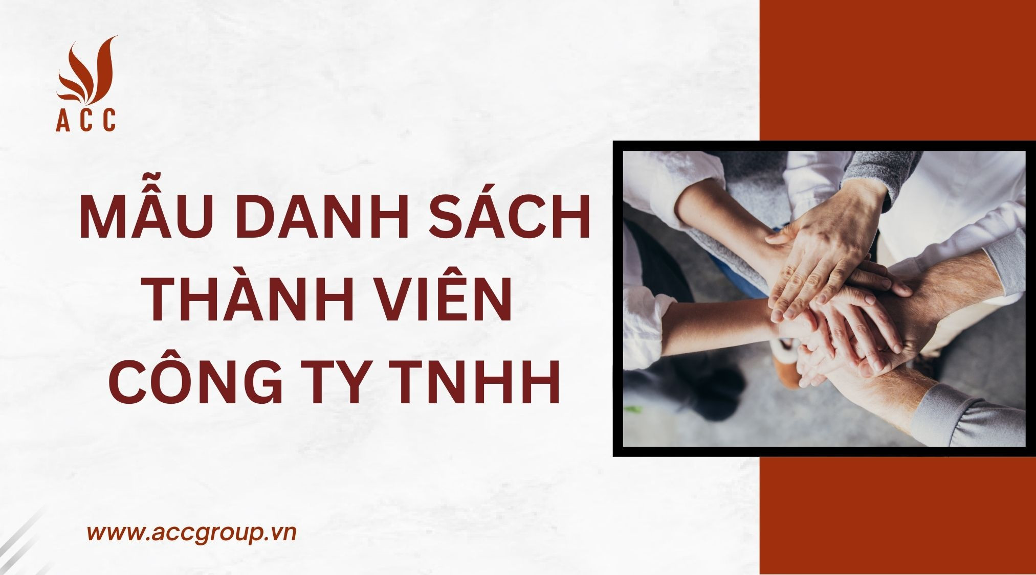 Mẫu danh sách thành viên công ty TNHH