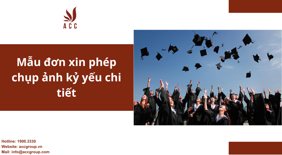 Mẫu đơn xin phép chụp ảnh kỷ yếu chi tiết