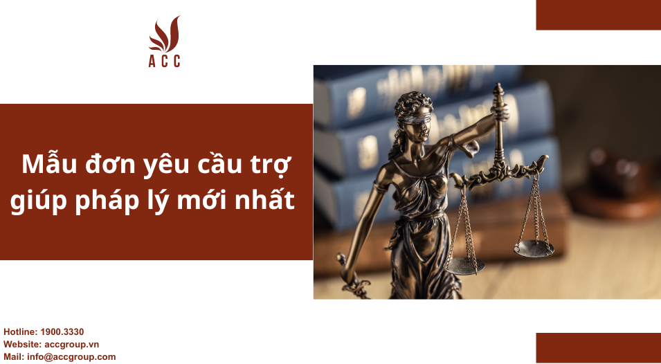 Mẫu đơn yêu cầu trợ giúp pháp lý mới nhất