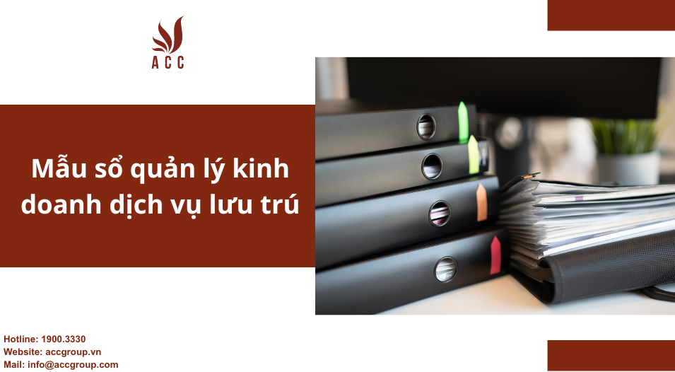 Mẫu sổ quản lý kinh doanh dịch vụ lưu trú