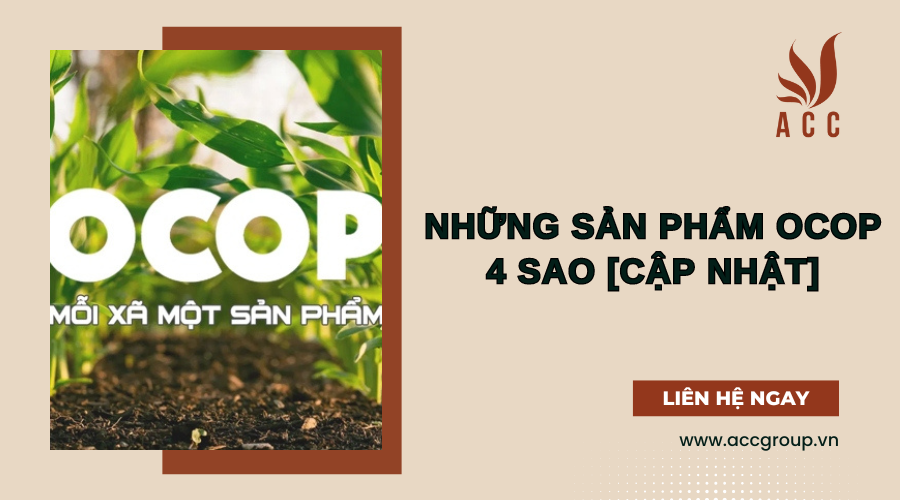 Những sản phẩm ocop 4 sao [Cập nhật mới nhất]