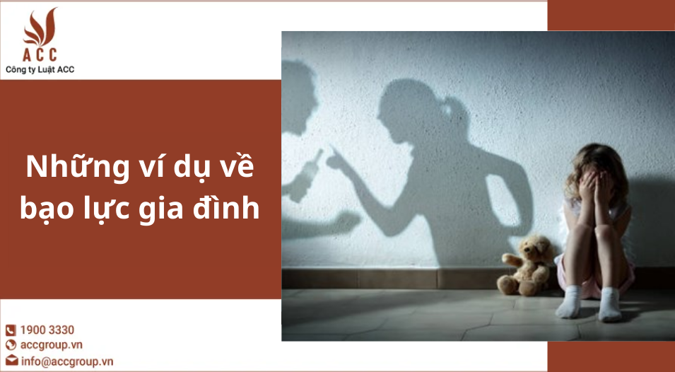 Những ví dụ về bạo lực gia đình