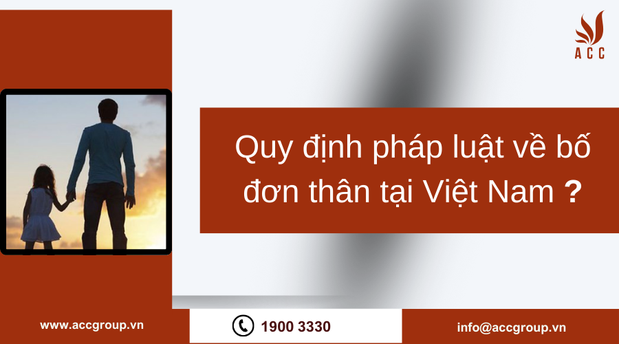 Quy định pháp luật về bố đơn thân tại Việt Nam