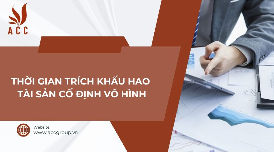 Thời gian trích khấu hao tài sản cố định vô hình